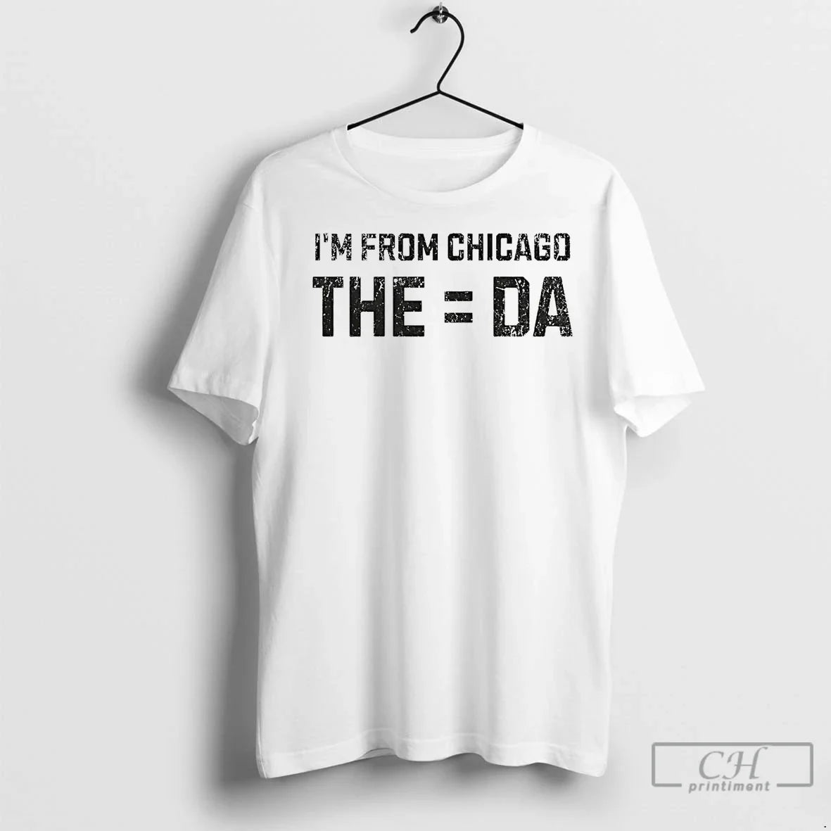 Premium Im From The Equals Da Chicago - Adult & Kids T-Shirts, Sweatshirts & Hoodies apparel design preview 1