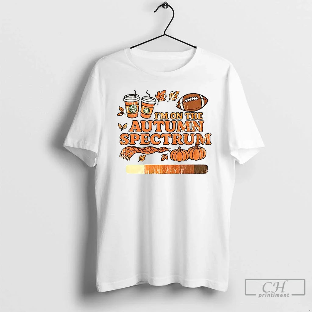 Premium Im On The Autumn Spectrum Halloween Ceramic - Adult & Kids T-Shirts, Sweatshirts & Hoodies apparel design preview 1