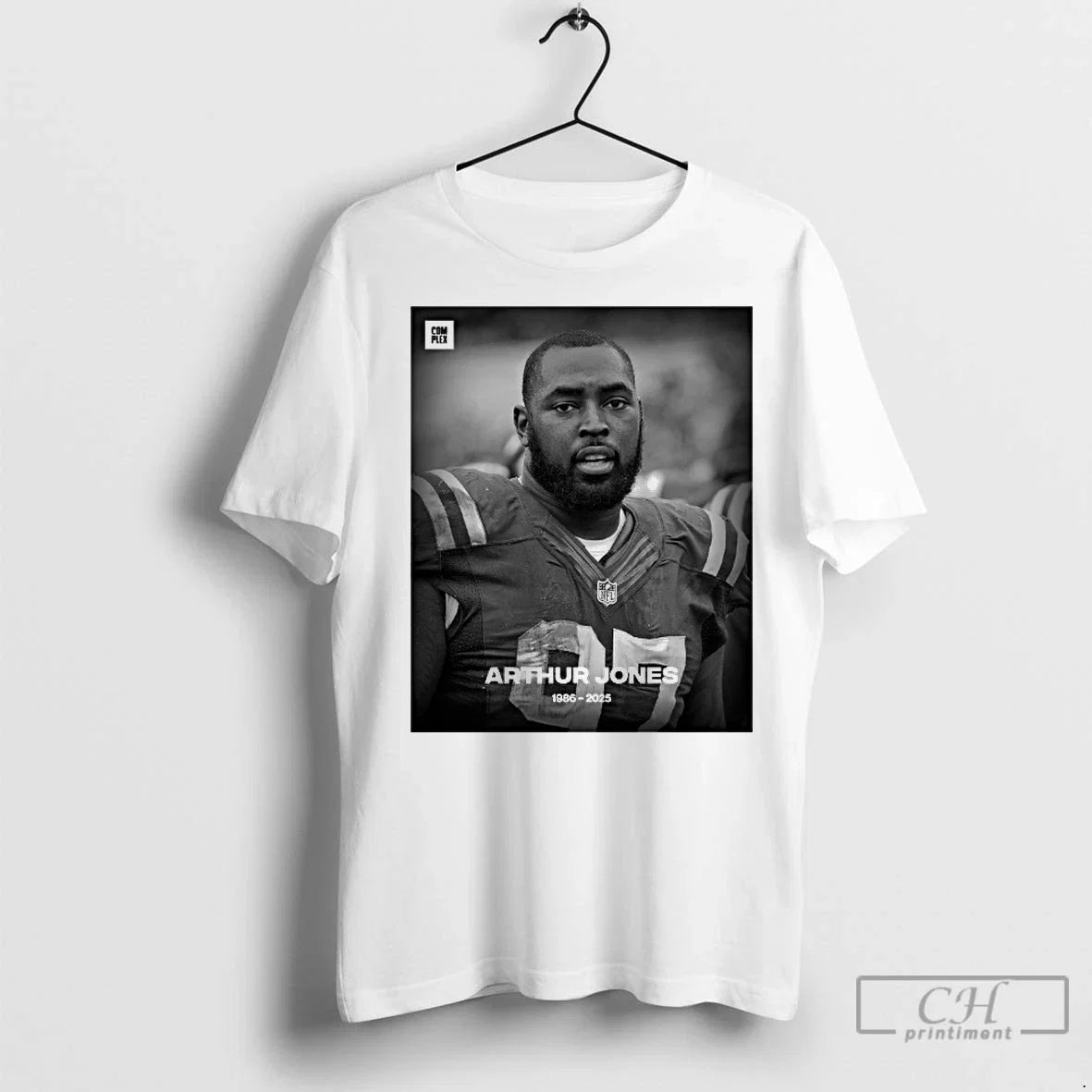 Premium In Memory Arthur Jones 1986 2025 Complex - Adult & Kids T-Shirts, Sweatshirts & Hoodies apparel design preview 1