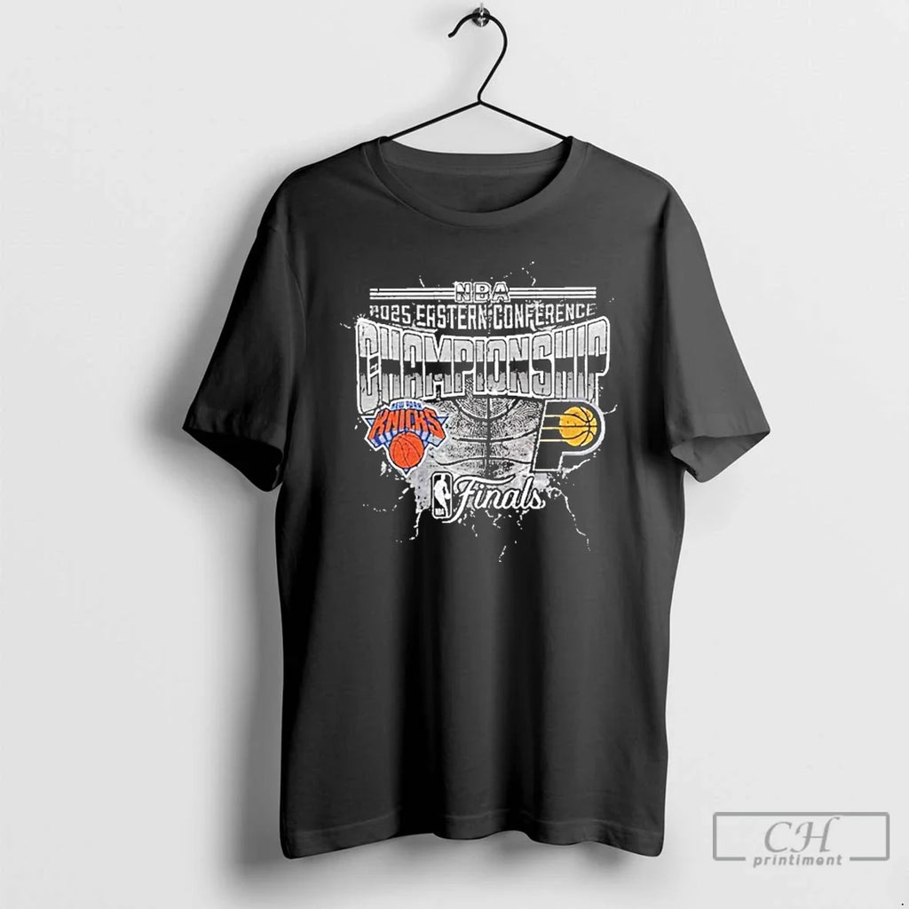 Premium Indiana Pacers 2025 Conference Finals Matchup - Adult & Kids T-Shirts, Sweatshirts & Hoodies apparel design preview 1