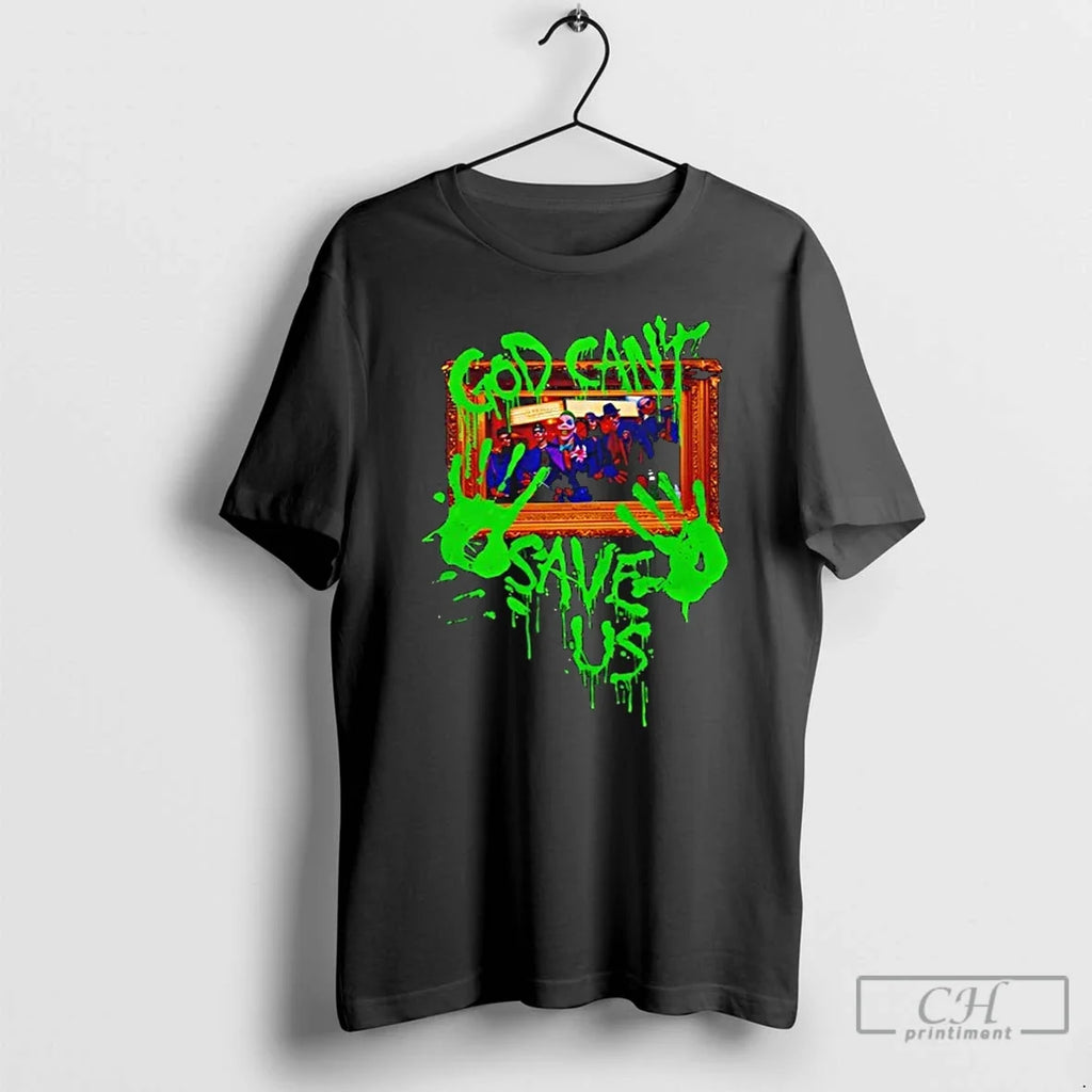 Premium Ink God Cant Save Us - Adult & Kids T-Shirts, Sweatshirts & Hoodies apparel design preview 1