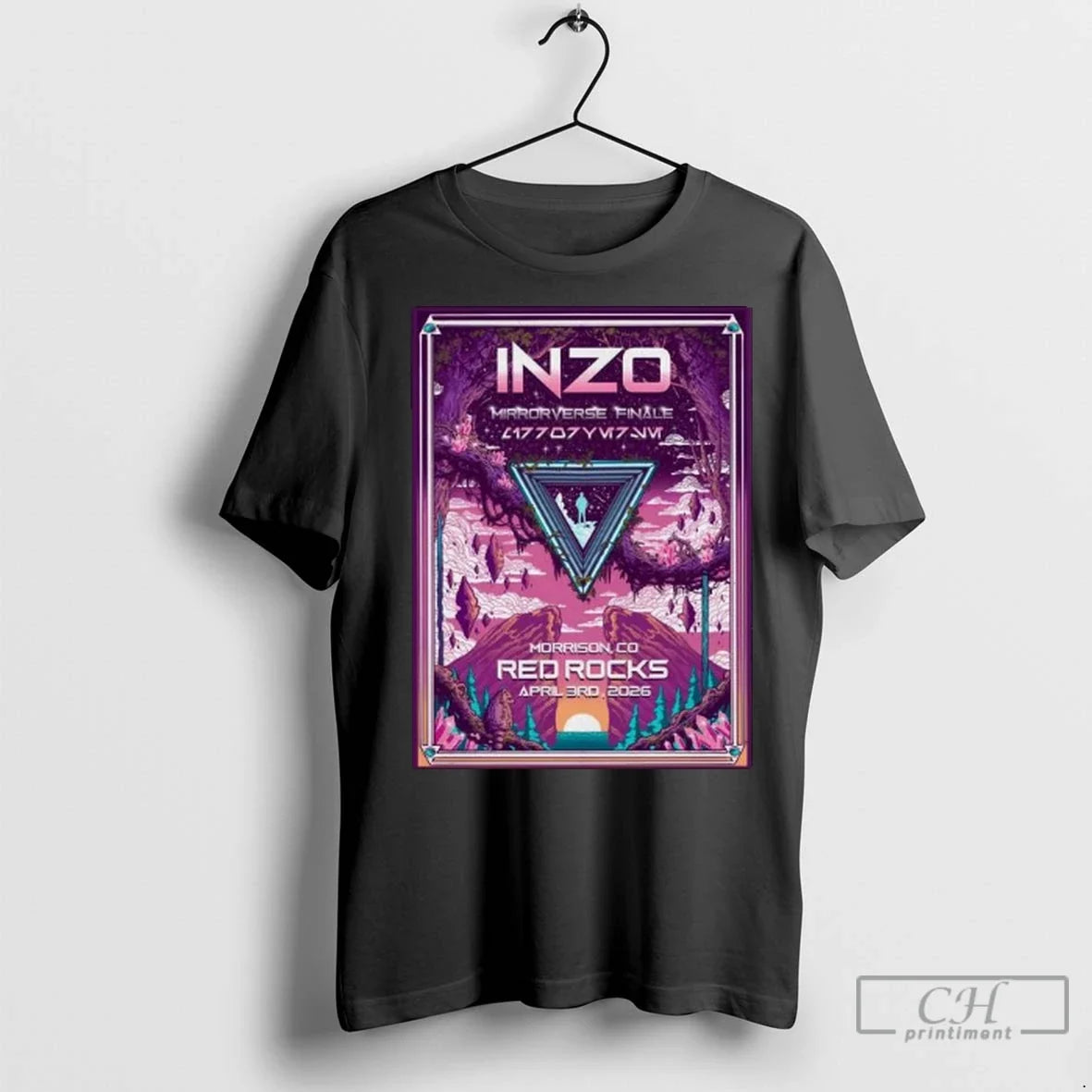 Premium Inzo April 3 2026 Red Rocks Amphitheatre Show - Adult & Kids T-Shirts, Sweatshirts & Hoodies apparel design preview 1