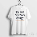 Premium Its That New York Energy Marathon - Adult & Kids T-Shirts, Sweatshirts & Hoodies apparel design preview 1