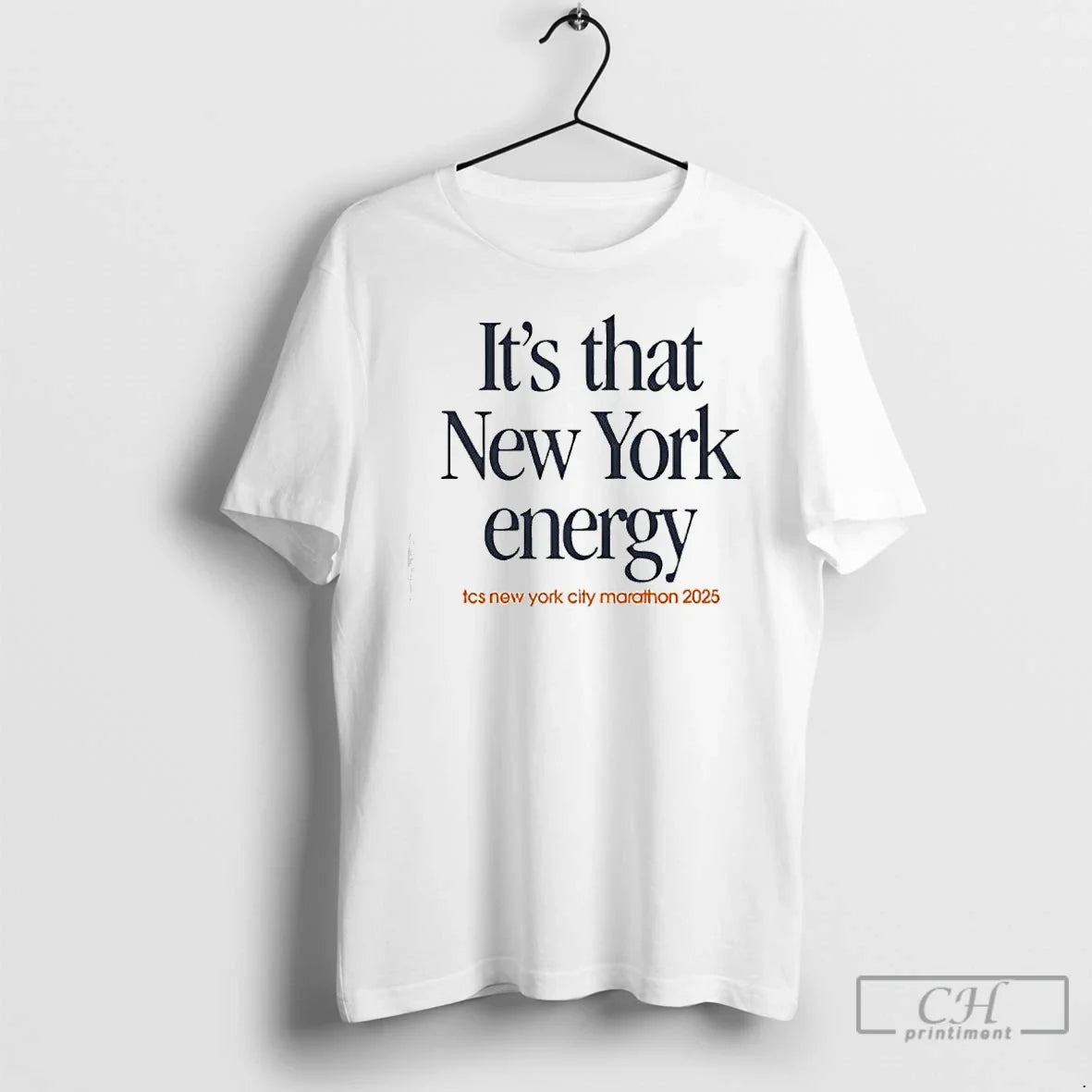 Premium Its That New York Energy Marathon - Adult & Kids T-Shirts, Sweatshirts & Hoodies apparel design preview 1