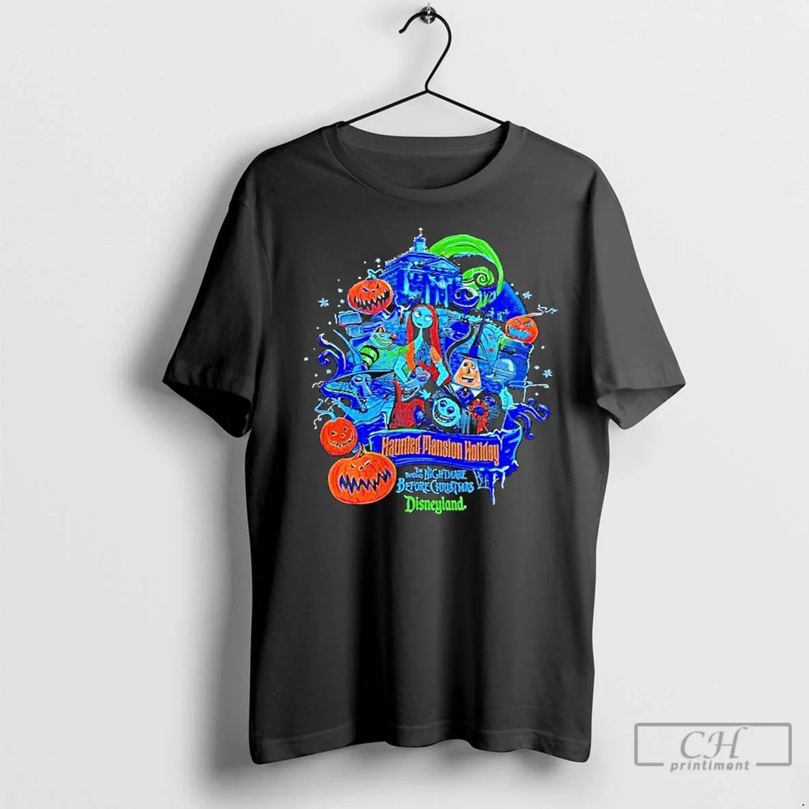 Premium Jack Skellington And Sally Nightmare Before - Adult & Kids T-Shirts, Sweatshirts & Hoodies apparel design preview 1