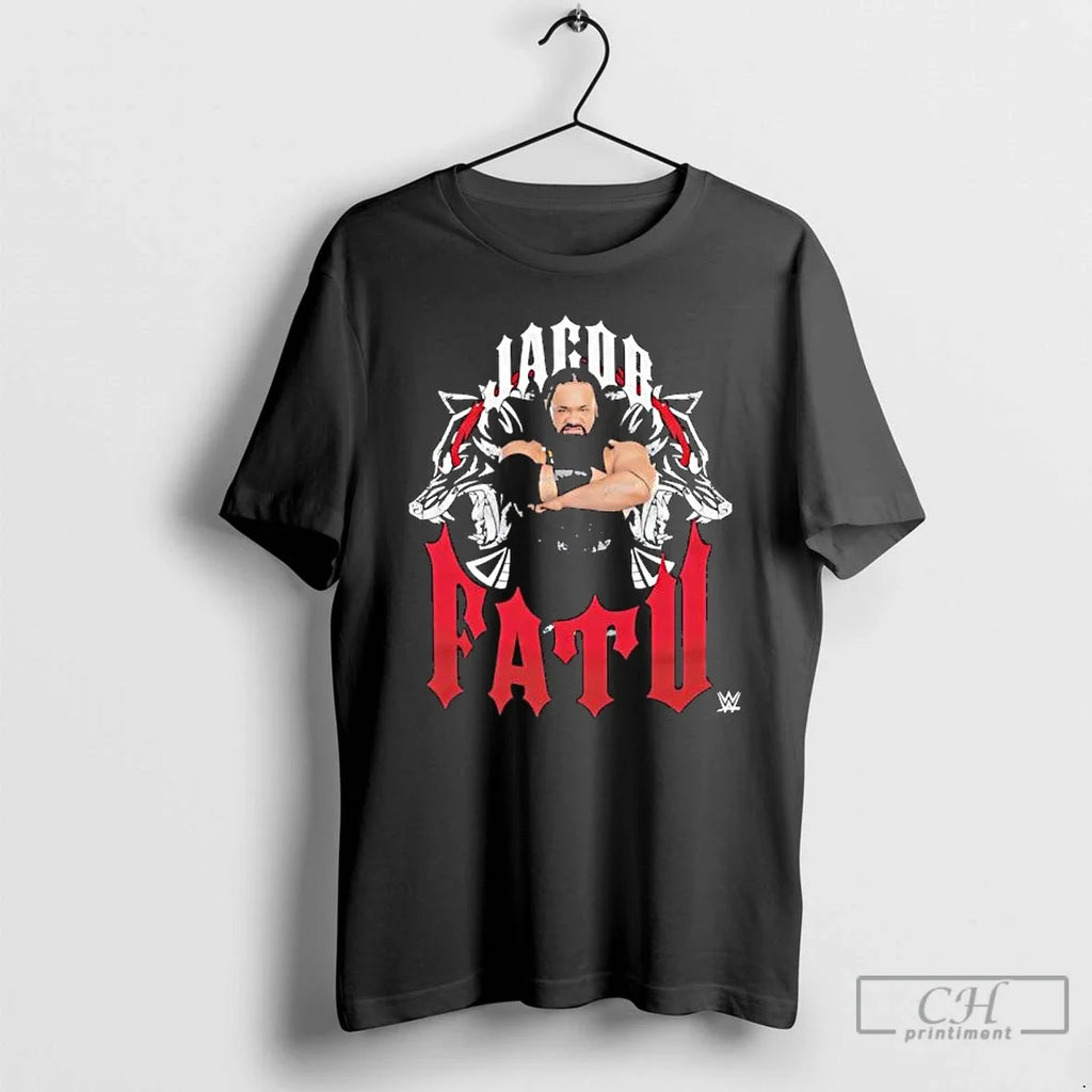 Premium Jacob Fatu Werewolf Tribal Graphic - Adult & Kids T-Shirts, Sweatshirts & Hoodies apparel design preview 1