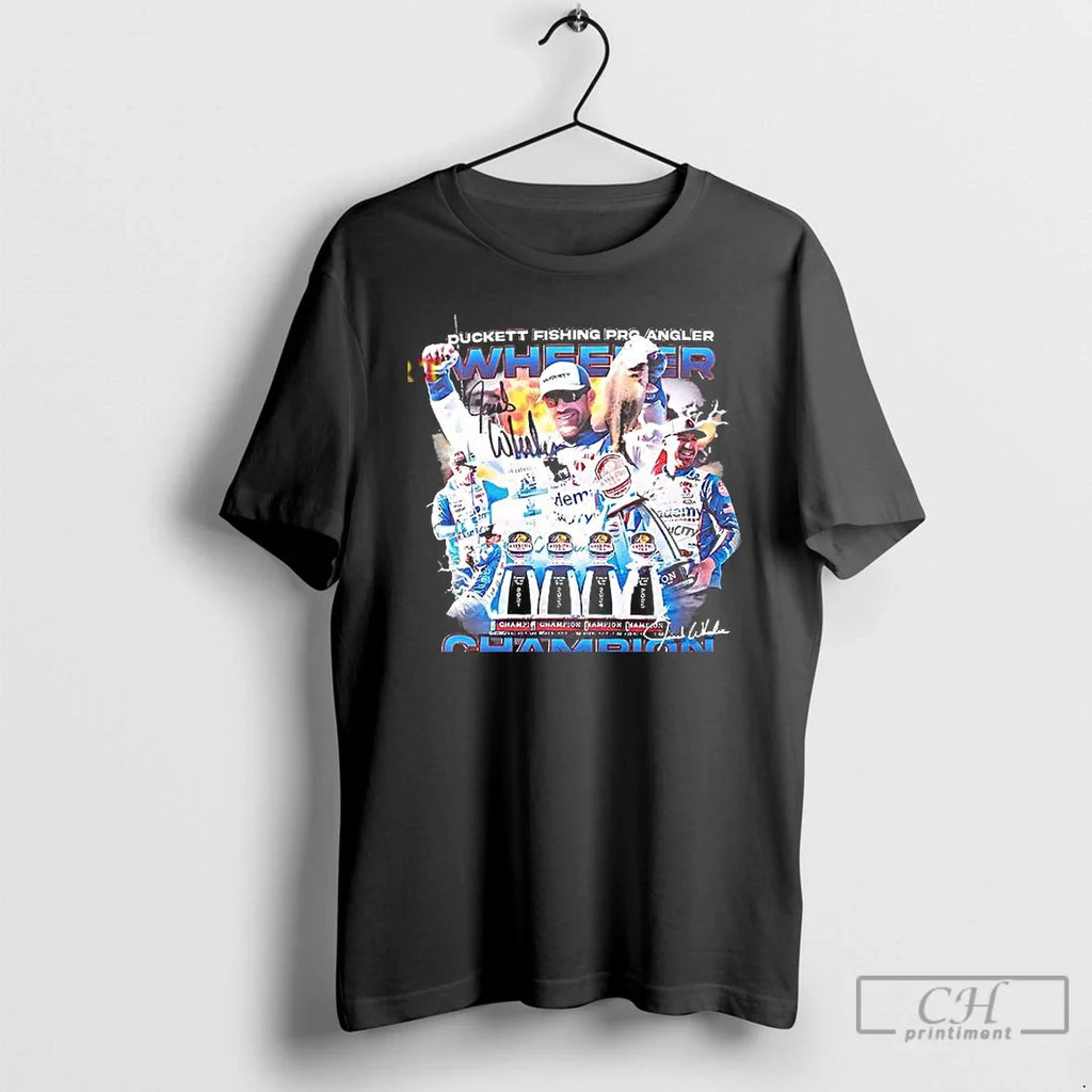Premium Jacob Wheeler Duckett Fishing Pro Angler - Adult & Kids T-Shirts, Sweatshirts & Hoodies apparel design preview 1