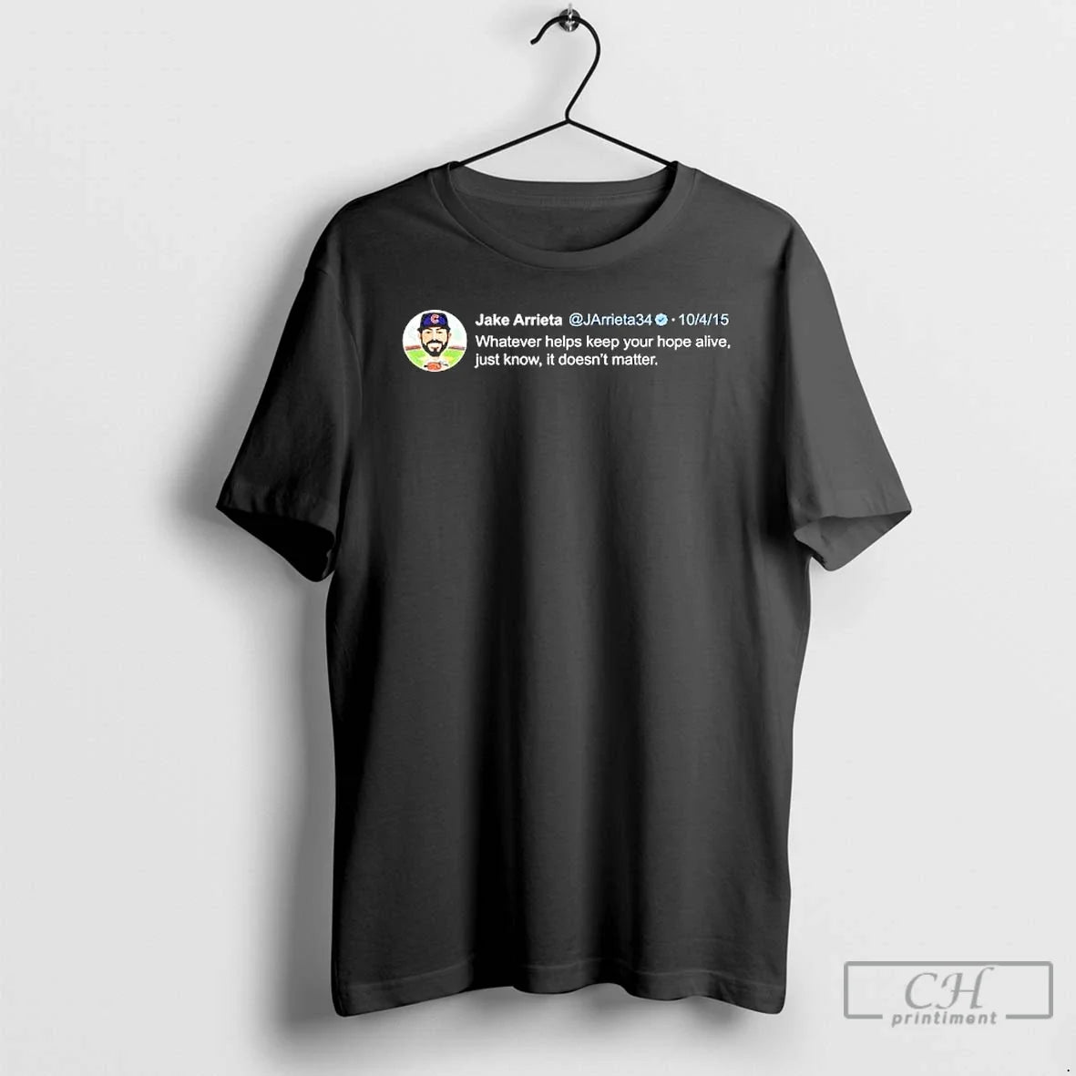 Premium Jake Arrieta Whatever Helps Keep Your Hope - Adult & Kids T-Shirts, Sweatshirts & Hoodies apparel design preview 1