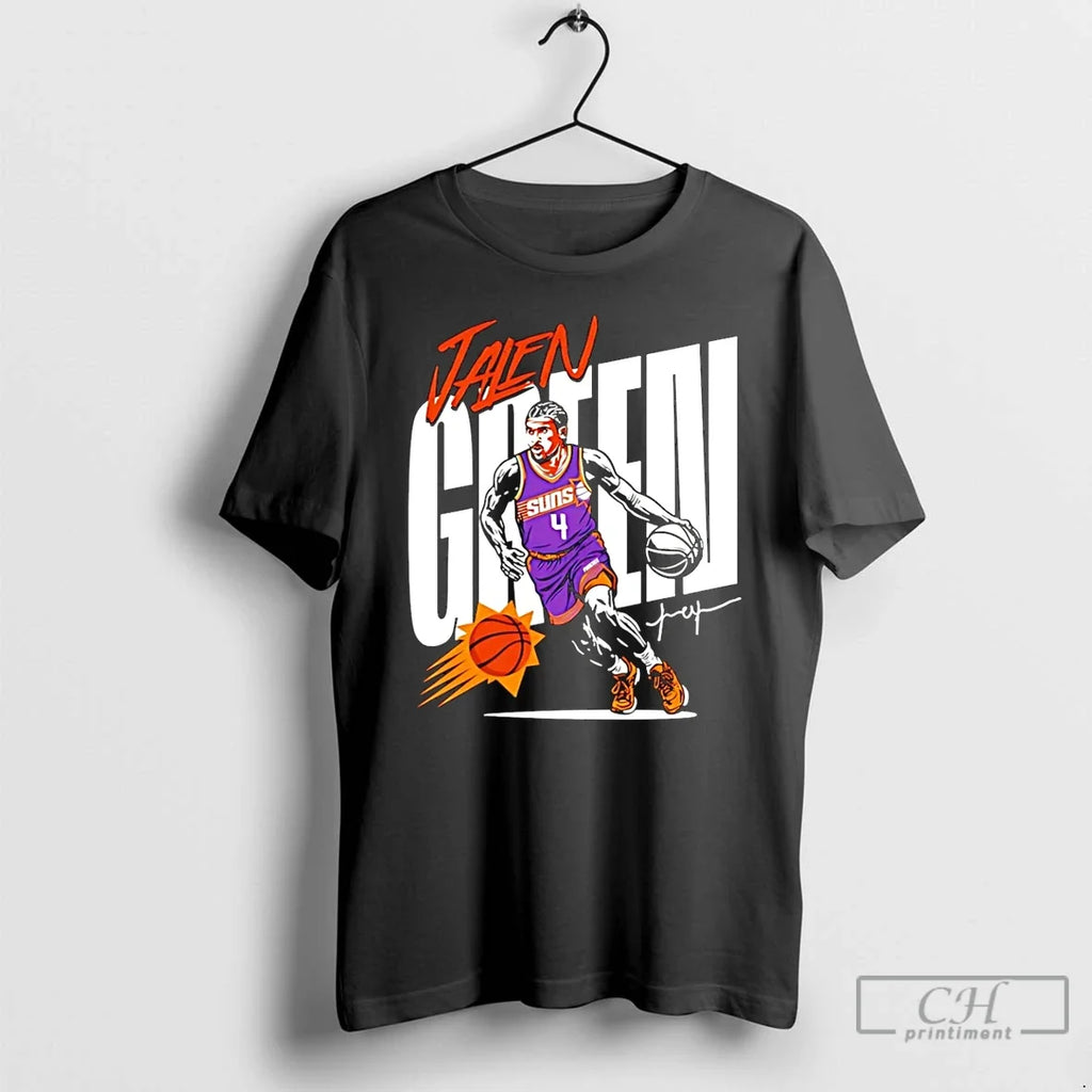 Premium Jalen Green Phoenix Suns Vector Signature - Adult & Kids T-Shirts, Sweatshirts & Hoodies apparel design preview 1