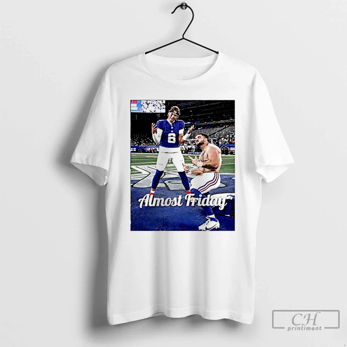 Premium Jaxson Dart And Cam Skattebo New York Giants - Adult & Kids T-Shirts, Sweatshirts & Hoodies apparel design preview 1