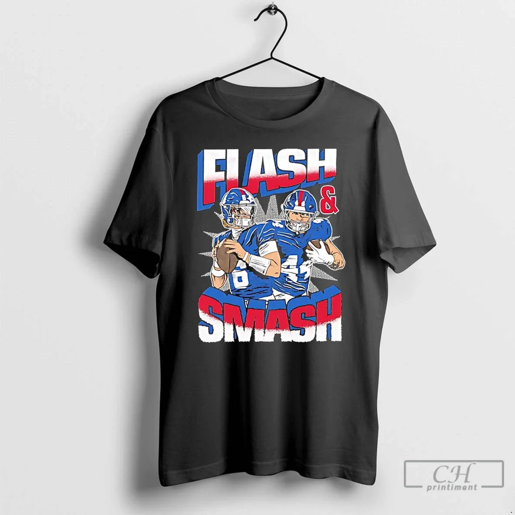 Premium Jaxson Dart And Cam Skattebo Flash Smash New - Adult & Kids T-Shirts, Sweatshirts & Hoodies apparel design preview 1