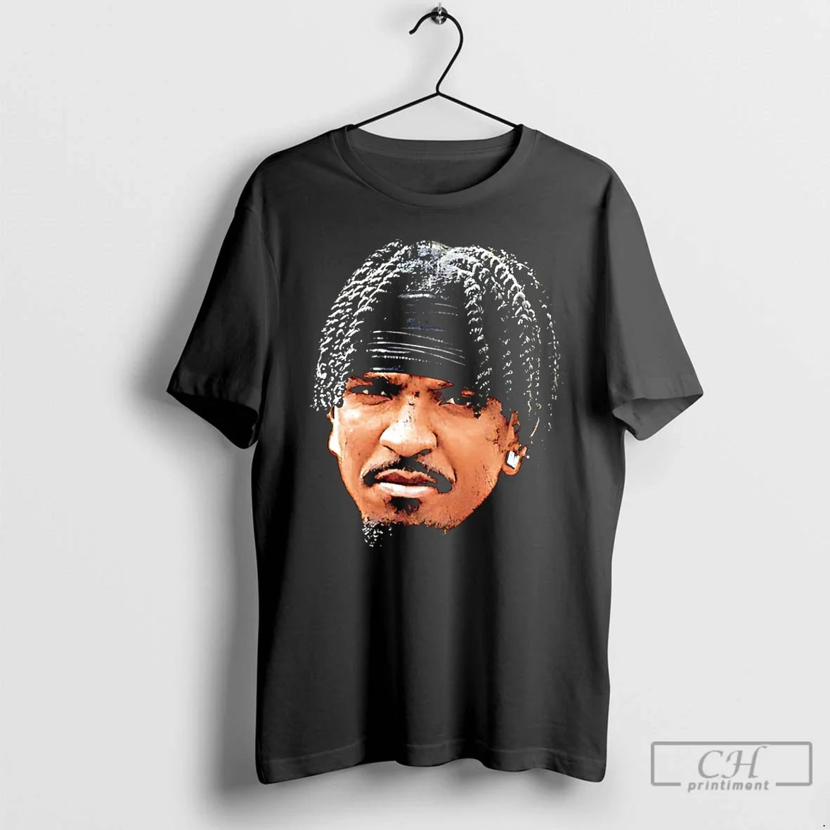 Premium Jayden Daniels Washington Commanders Big Head - Adult & Kids T-Shirts, Sweatshirts & Hoodies apparel design preview 1