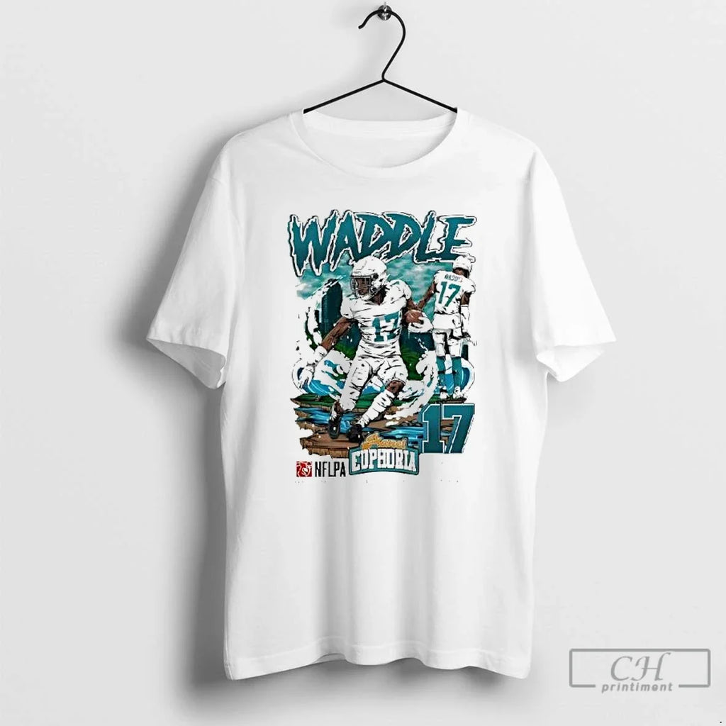 Premium Jaylen Waddle Planet Euphoria - Adult & Kids T-Shirts, Sweatshirts & Hoodies apparel design preview 1