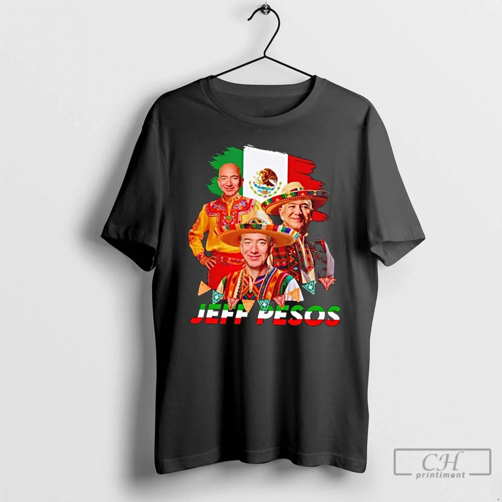 Premium Jeff Pesos Cinco De Mayo X Bezos - Adult & Kids T-Shirts, Sweatshirts & Hoodies apparel design preview 1