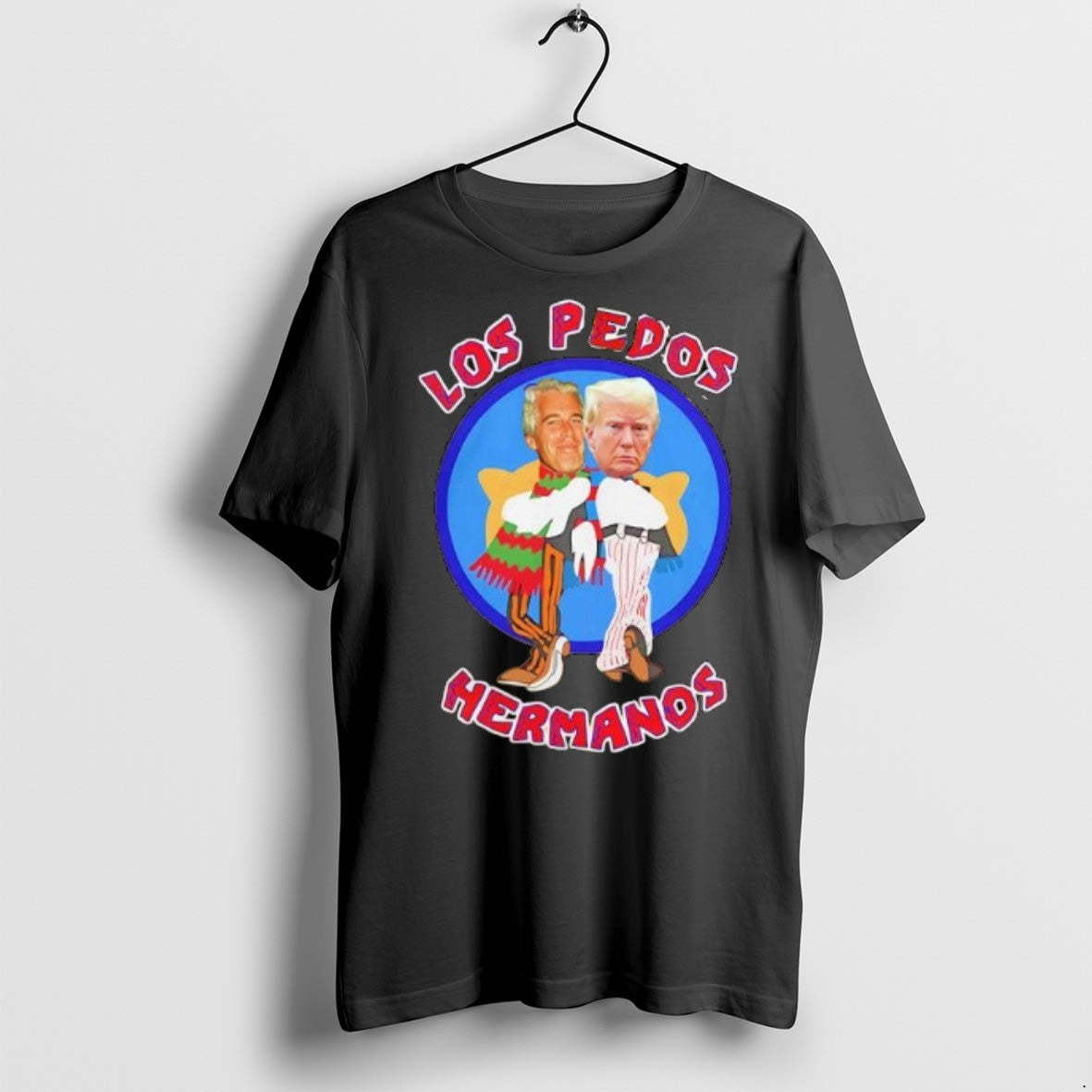 Premium Jeffrey Epstein And Donald Trump Los Pedos - Adult & Kids T-Shirts, Sweatshirts & Hoodies apparel design preview 1
