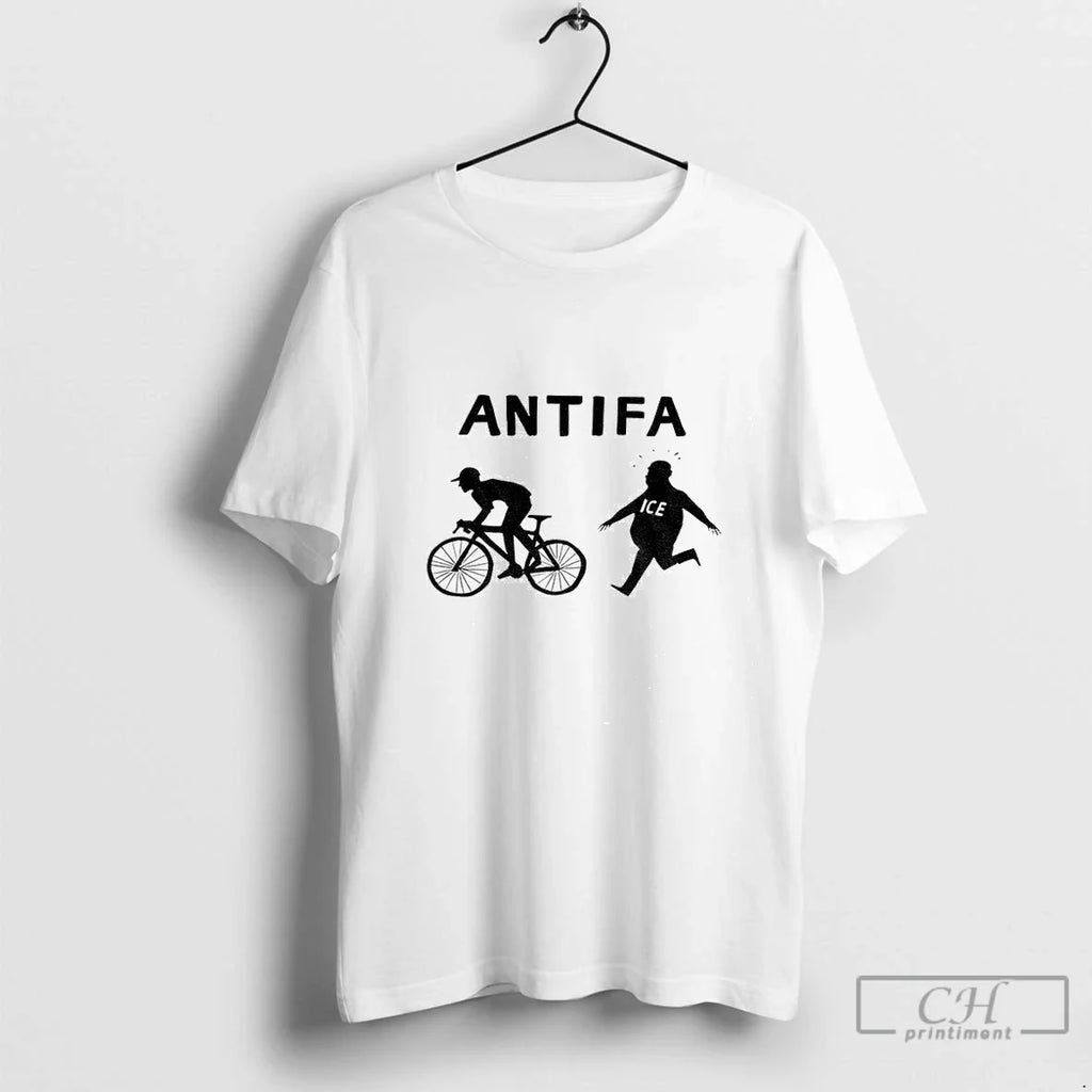 Premium Jesse Duquette Antifa Biker Ice Funny - Adult & Kids T-Shirts, Sweatshirts & Hoodies apparel design preview 1