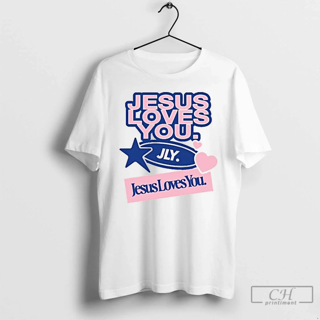 Premium Jesus Loves You Overbranded - Adult & Kids T-Shirts, Sweatshirts & Hoodies apparel design preview 1