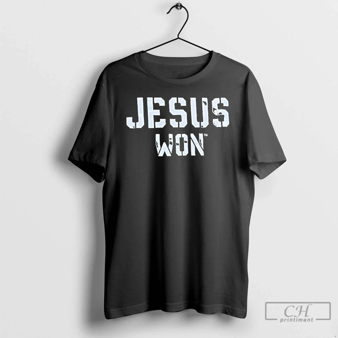 Premium Jesus Won - Adult & Kids T-Shirts, Sweatshirts & Hoodies apparel design preview 1