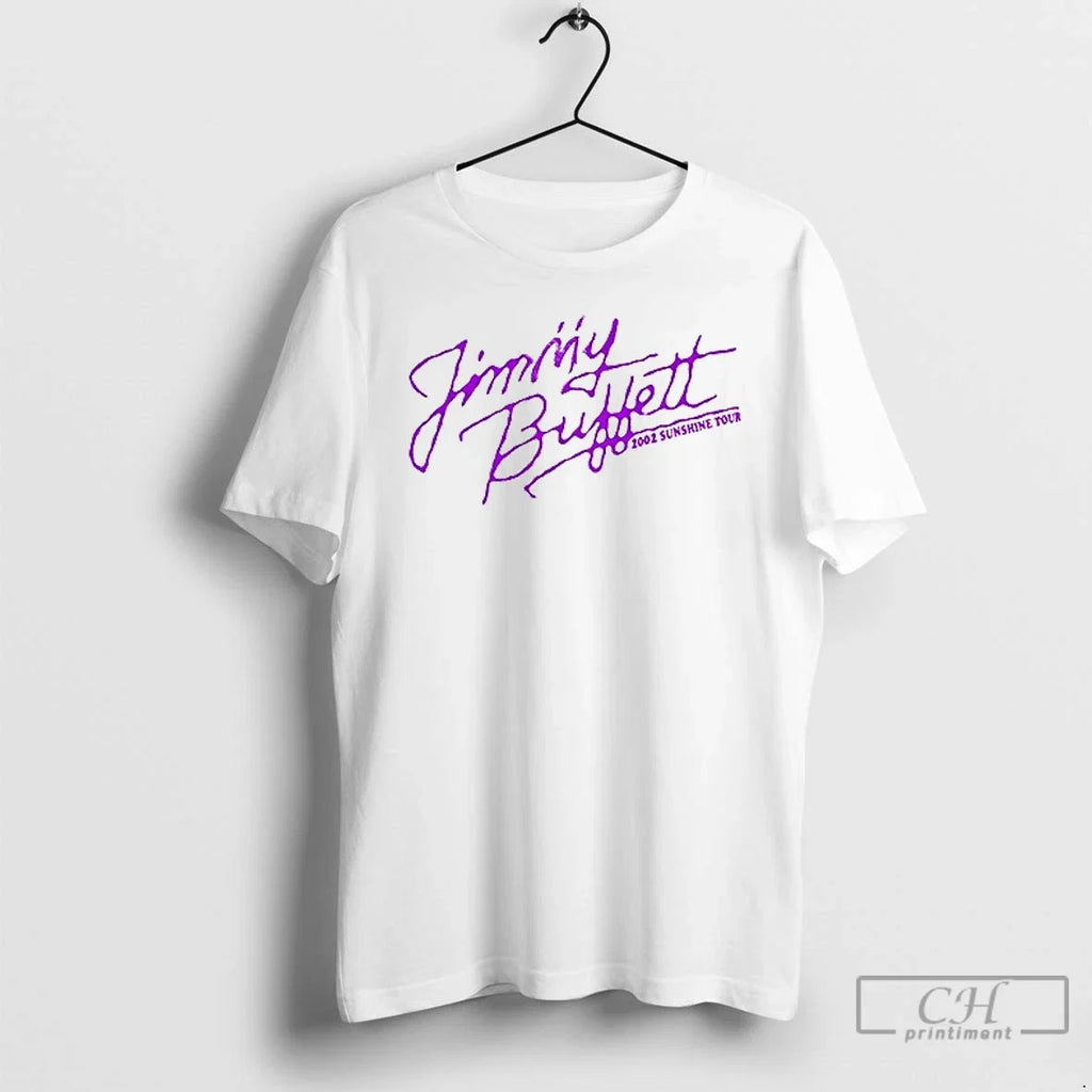 Premium Jimmy Buffett 2002 I Was At The Sunshine Tour - Adult & Kids T-Shirts, Sweatshirts & Hoodies apparel design preview 1