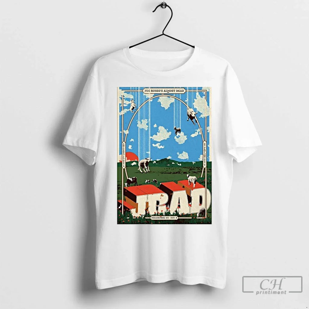 Premium Joe Russos Jrad Almost Dead Oct 3 2025 - Adult & Kids T-Shirts, Sweatshirts & Hoodies apparel design preview 1