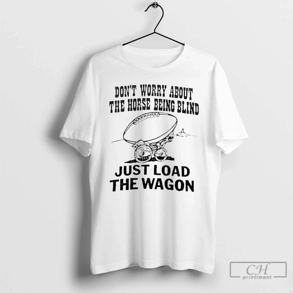 Premium John Madden Dont Worry About The Horse Being - Adult & Kids T-Shirts, Sweatshirts & Hoodies apparel design preview 1