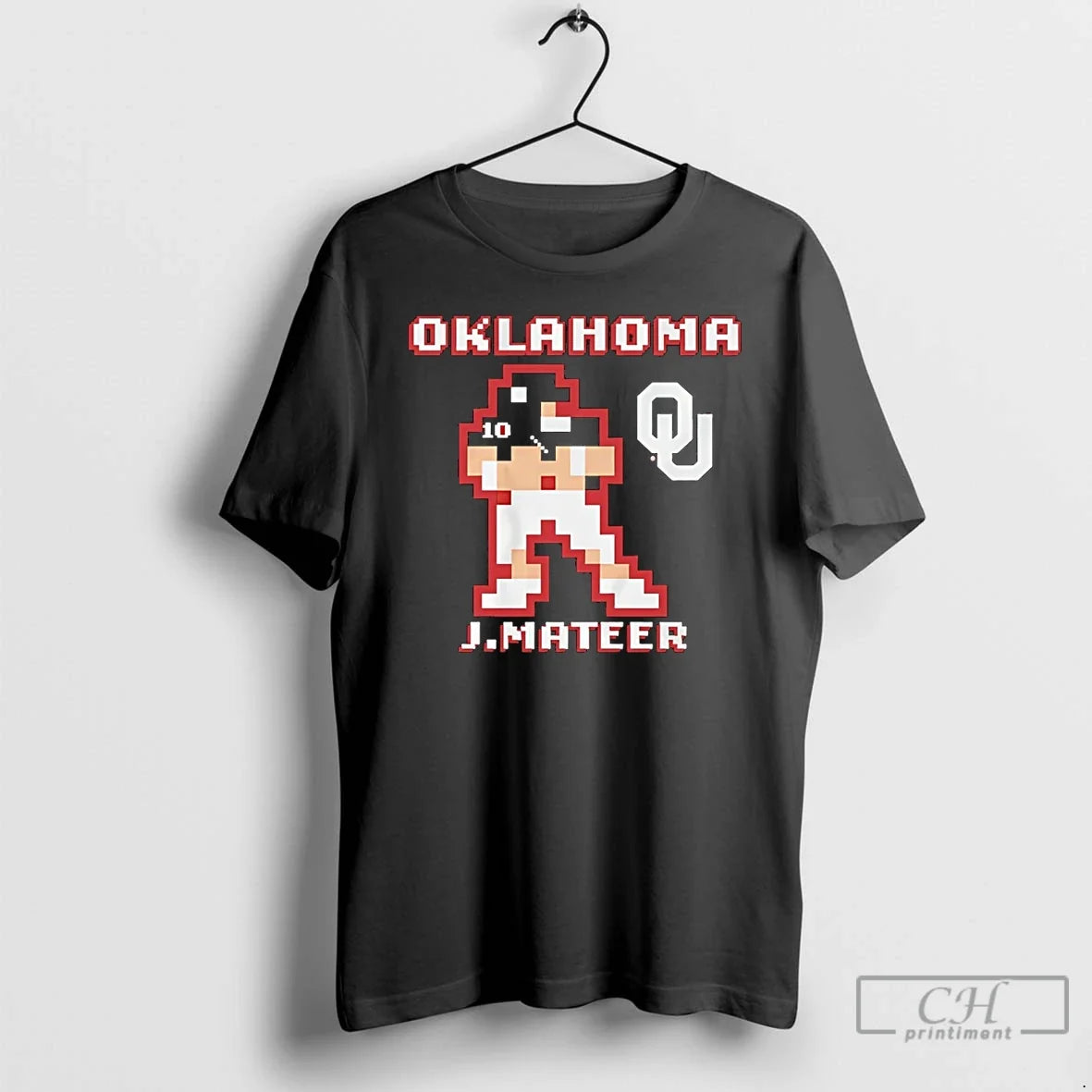 Premium John Mateer Oklahoma Sooners Football Retro - Adult & Kids T-Shirts, Sweatshirts & Hoodies apparel design preview 1