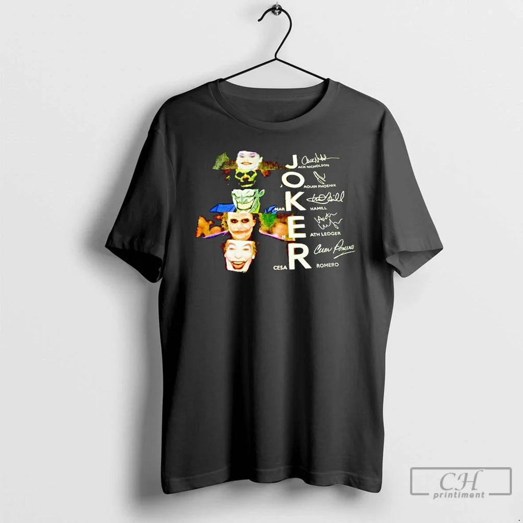 Premium Joker Jack Nicholson Joaquin Phoenix - Adult & Kids T-Shirts, Sweatshirts & Hoodies apparel design preview 1