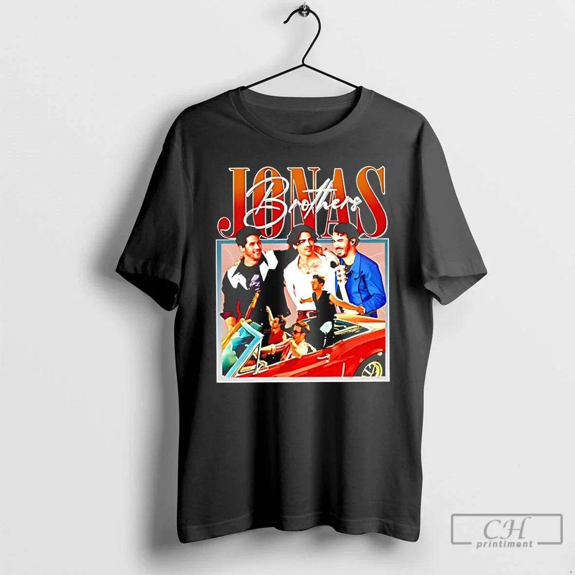 Premium Jonas Brothers Drive Car - Adult & Kids T-Shirts, Sweatshirts & Hoodies apparel design preview 1