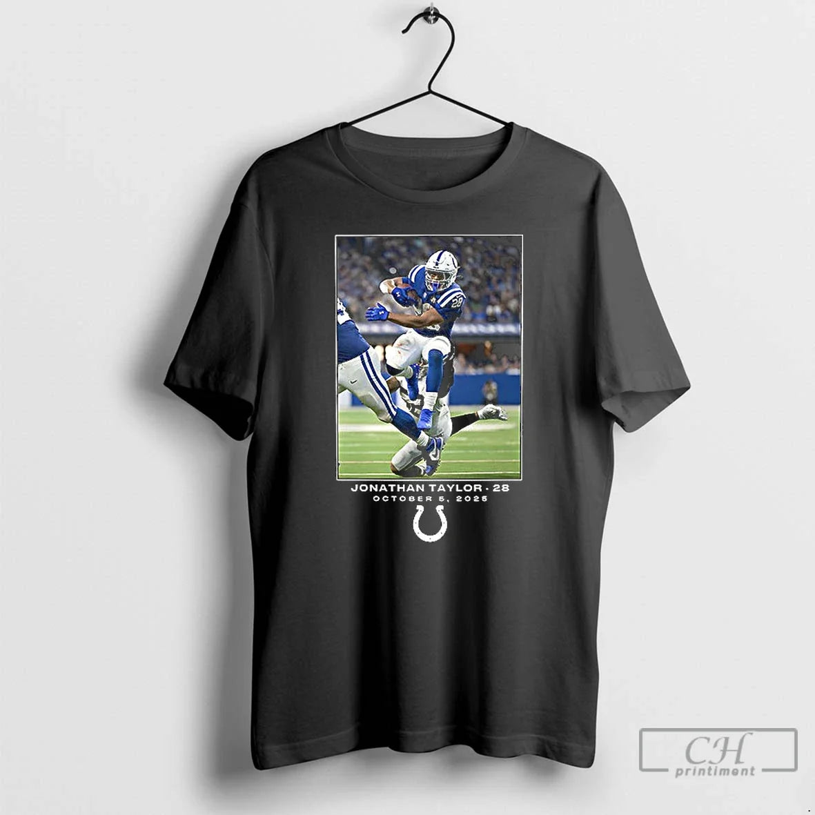 Premium Jonathan Taylor Indianapolis Colts Running - Adult & Kids T-Shirts, Sweatshirts & Hoodies apparel design preview 1