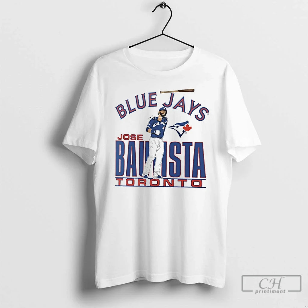 Premium Jose Bautista Toronto Blue Jays Cooperstown - Adult & Kids T-Shirts, Sweatshirts & Hoodies apparel design preview 1