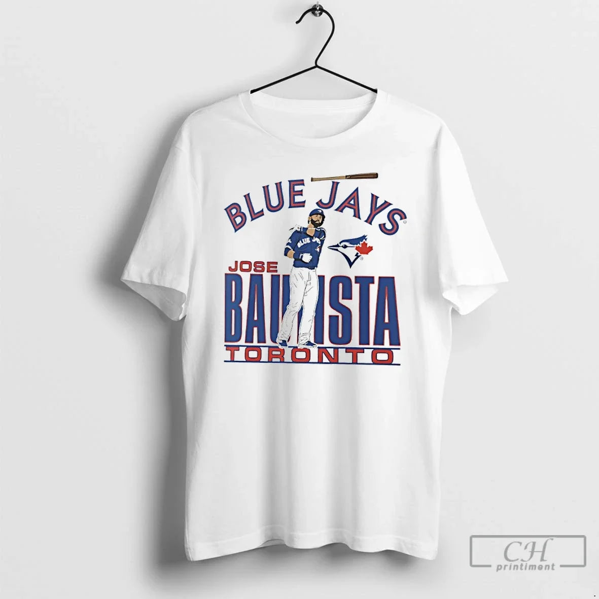 Premium Jose Bautista Toronto Blue Jays Cooperstown - Adult & Kids T-Shirts, Sweatshirts & Hoodies apparel design preview 1