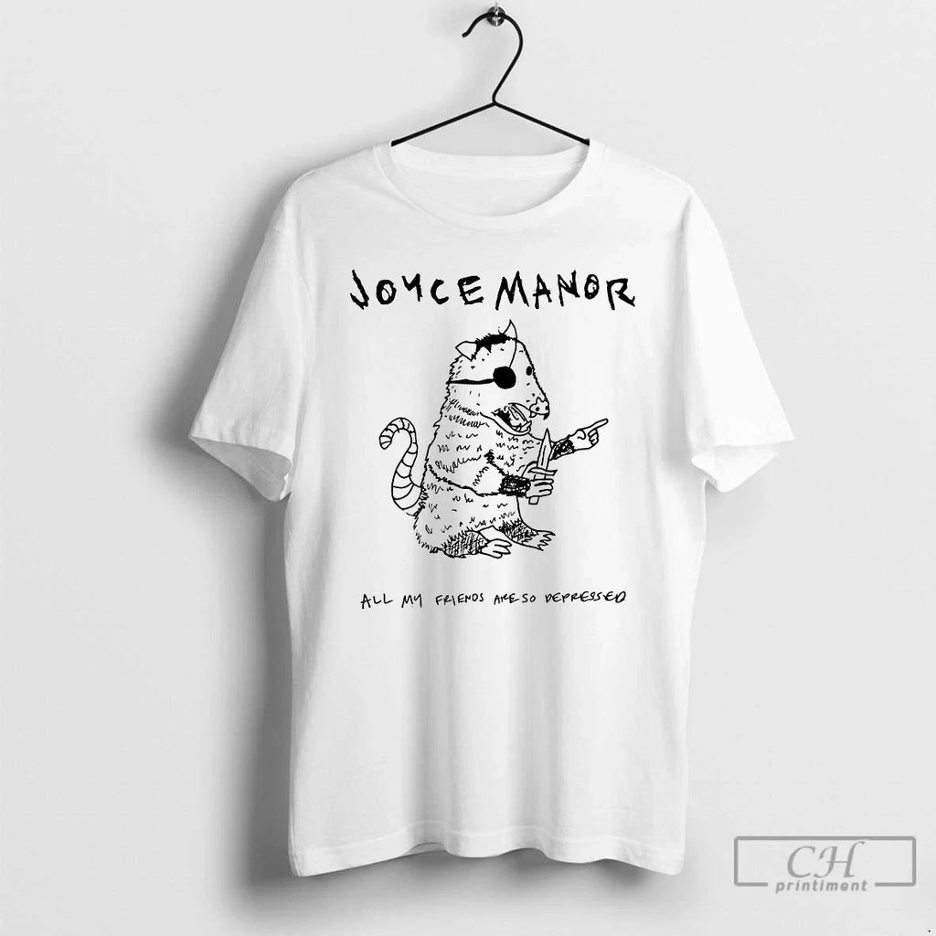 Premium Joyce Manor All My Friends Are So Depressed - Adult & Kids T-Shirts, Sweatshirts & Hoodies apparel design preview 1