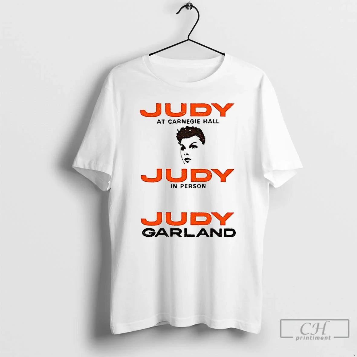 Premium Judy At Carnegie Hall In Person Garland - Adult & Kids T-Shirts, Sweatshirts & Hoodies apparel design preview 1