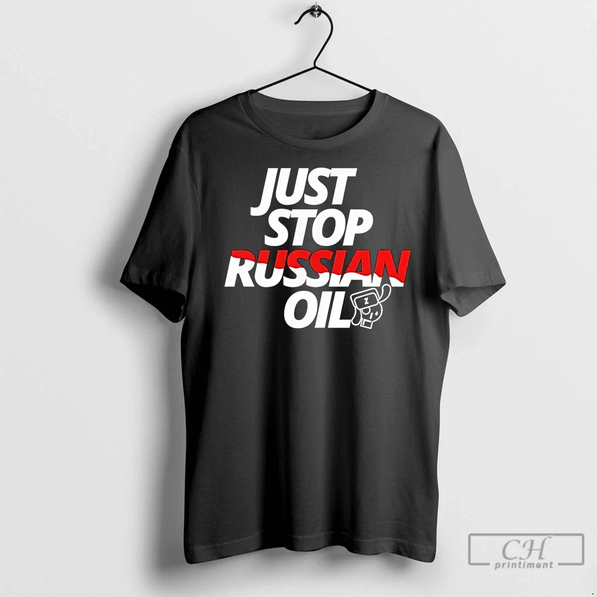 Premium Just Stop Russian Oil - Adult & Kids T-Shirts, Sweatshirts & Hoodies apparel design preview 1