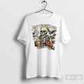 Premium Just Waiting For Halloween Skeleton Coffee - Adult & Kids T-Shirts, Sweatshirts & Hoodies apparel design preview 1