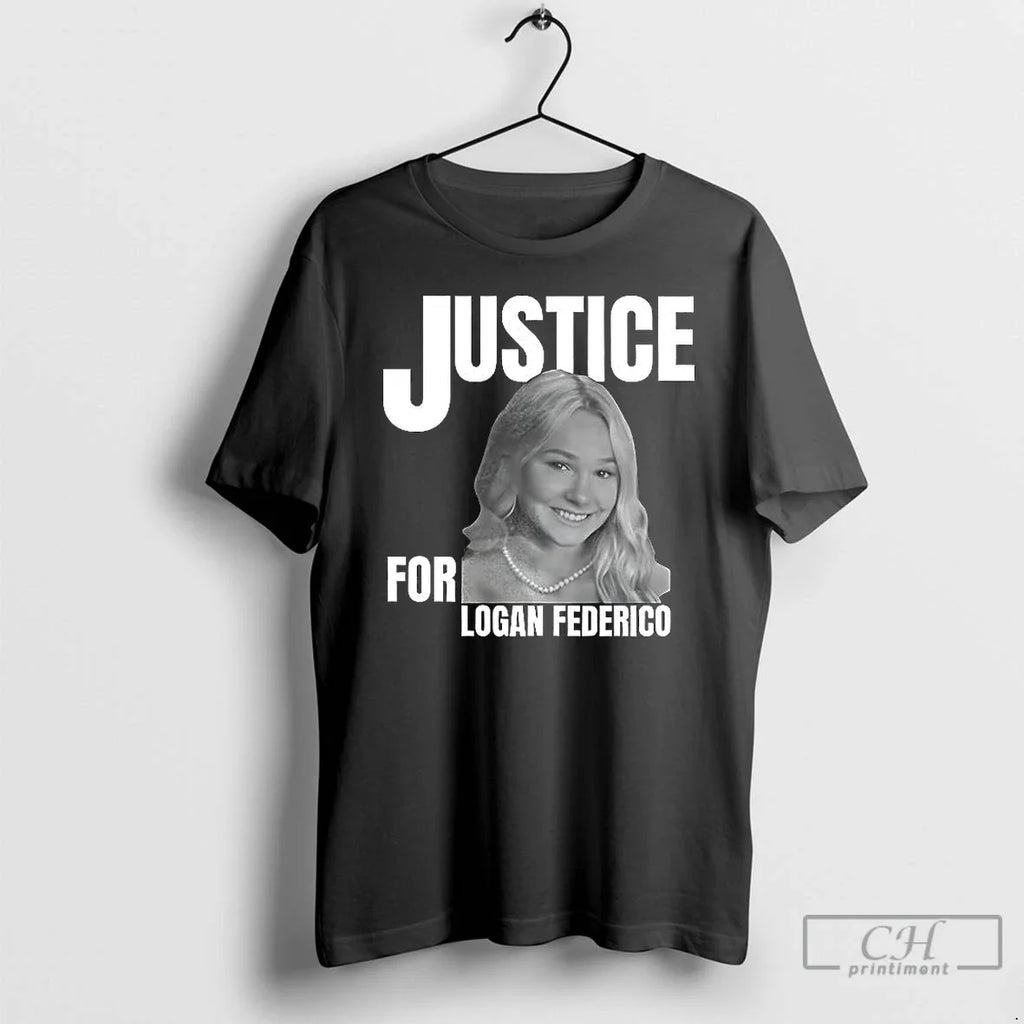Premium Justice For Logan Federico - Adult & Kids T-Shirts, Sweatshirts & Hoodies apparel design preview 1