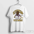 Premium Justin Jefferson Hit Em With The Griddy - Adult & Kids T-Shirts, Sweatshirts & Hoodies apparel design preview 1