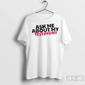 Premium Justin Williams Ask Me About My Testimony - Adult & Kids T-Shirts, Sweatshirts & Hoodies apparel design preview 1