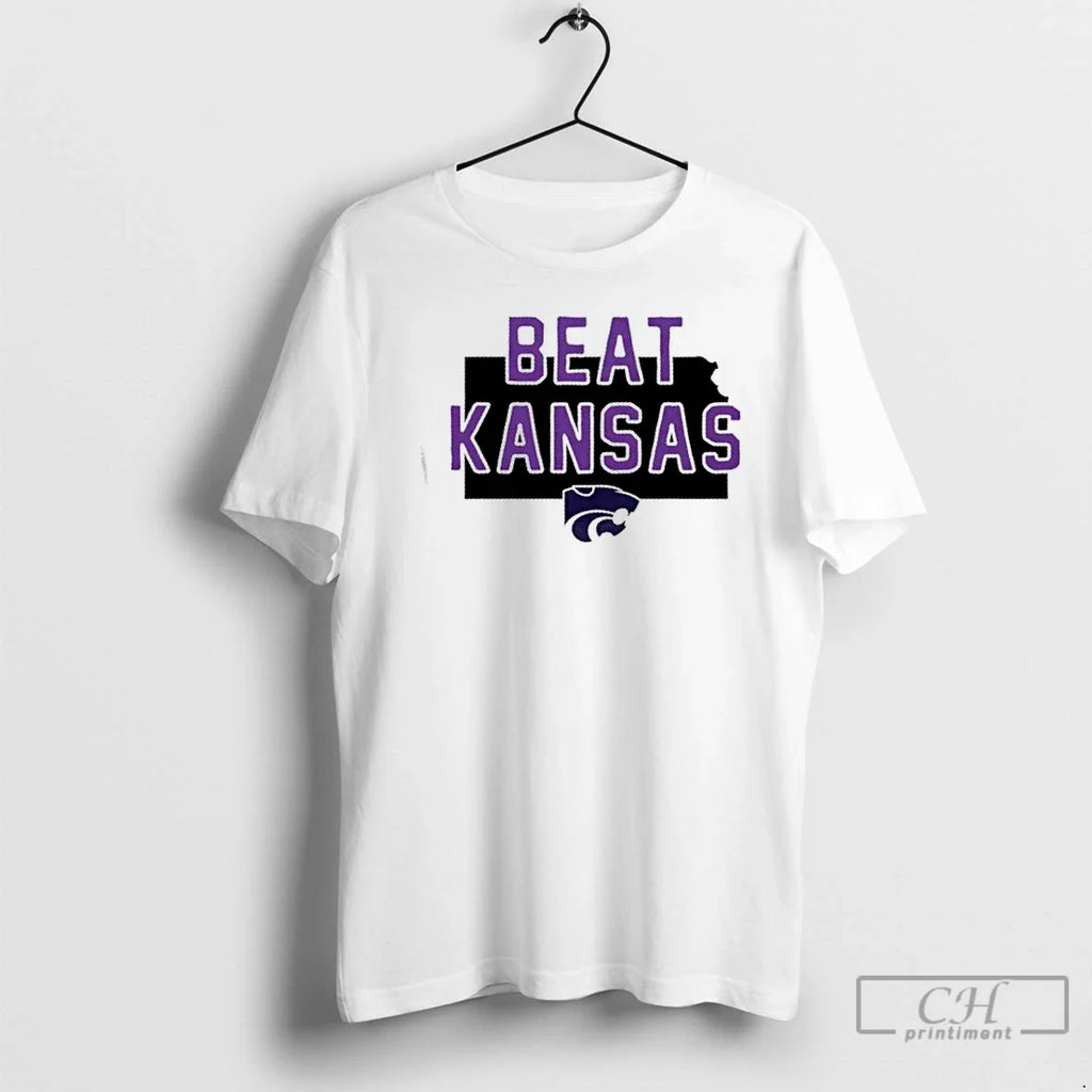 Premium K State Beat Kansas - Adult & Kids T-Shirts, Sweatshirts & Hoodies apparel design preview 1