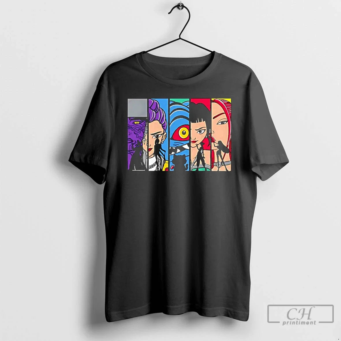 Premium Kpop Demon Hunters Characters - Adult & Kids T-Shirts, Sweatshirts & Hoodies apparel design preview 1