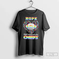 Premium Kansas City Chiefs Football Hope Fight Cancer - Adult & Kids T-Shirts, Sweatshirts & Hoodies apparel design preview 1