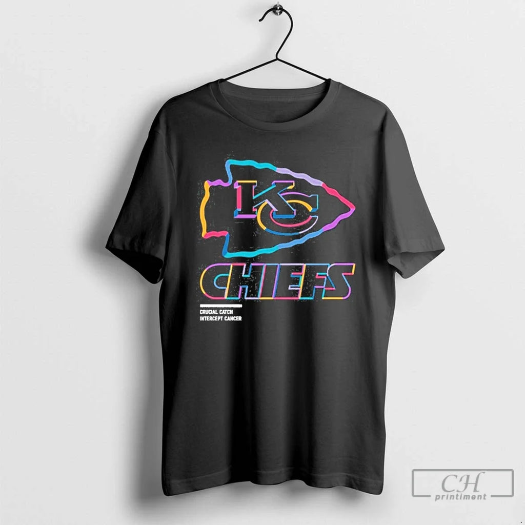 Premium Kansas City Chiefs Logo Crucial Catch - Adult & Kids T-Shirts, Sweatshirts & Hoodies apparel design preview 1