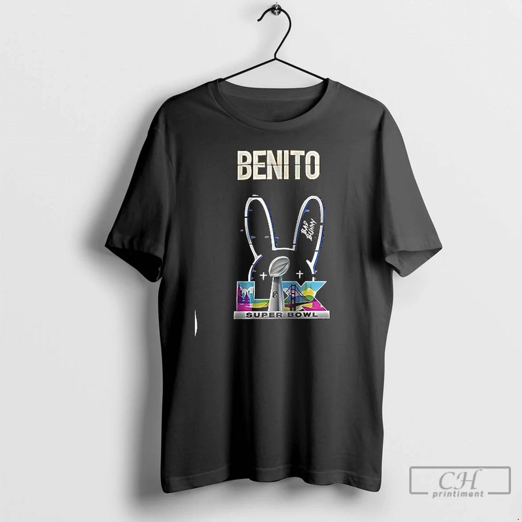Premium Kansas City Chiefs X Bad Bunny Benito - Adult & Kids T-Shirts, Sweatshirts & Hoodies apparel design preview 1