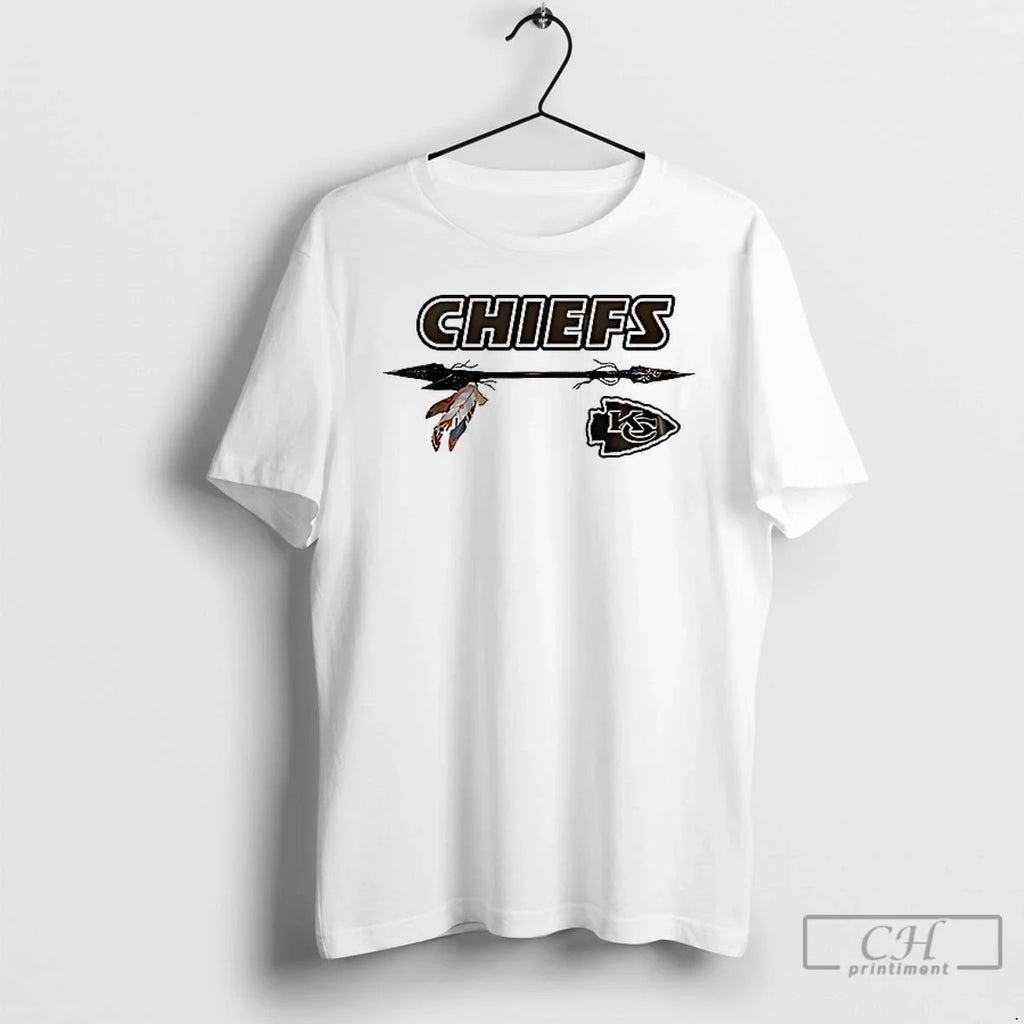 Premium Kansas City Chiefs X Native American Heritage - Adult & Kids T-Shirts, Sweatshirts & Hoodies apparel design preview 1