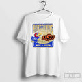 Premium Kansas Jayhawks Vs Oklahoma State Game Day - Adult & Kids T-Shirts, Sweatshirts & Hoodies apparel design preview 1