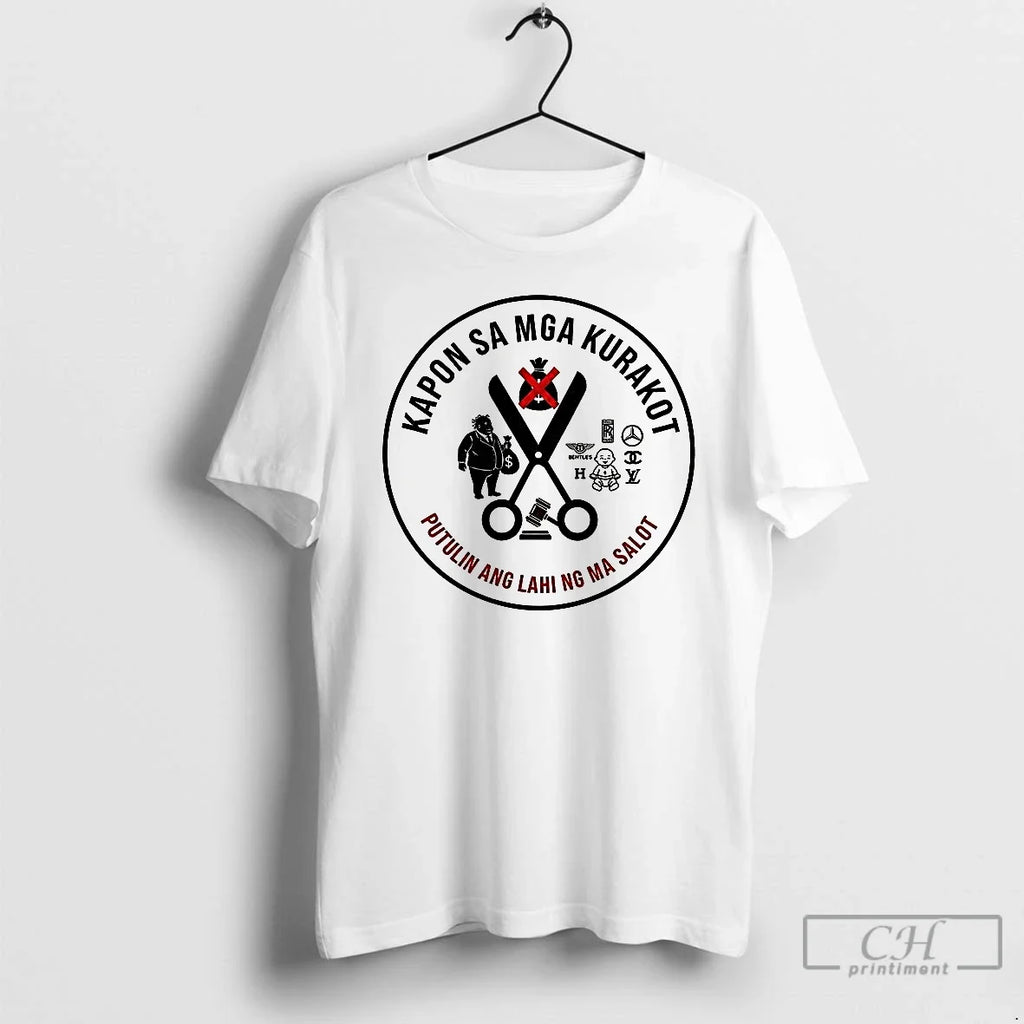 Premium Kapon Sa Mga Kurakot Putulin Ang Lahi Ng - Adult & Kids T-Shirts, Sweatshirts & Hoodies apparel design preview 1
