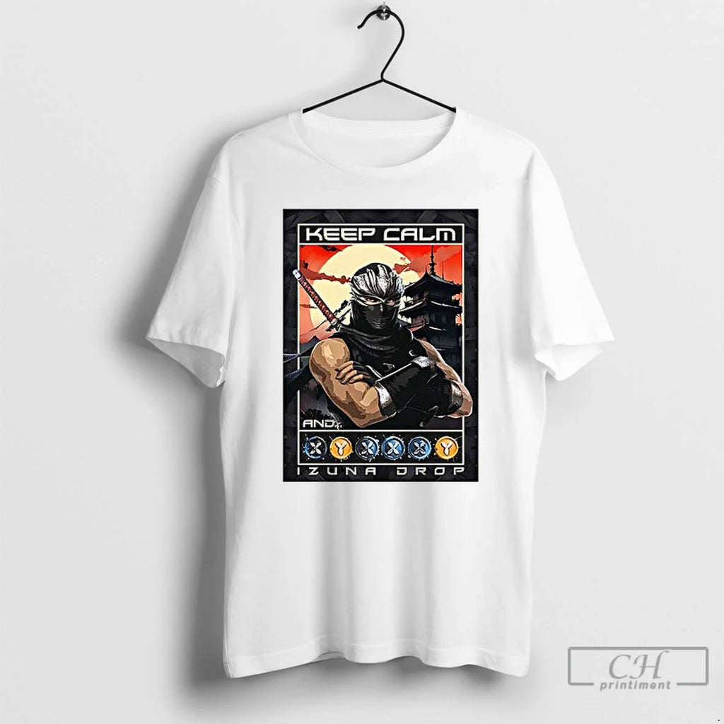 Premium Keep Calm And Izuna Drop Ceramic Classic Dad - Adult & Kids T-Shirts, Sweatshirts & Hoodies apparel design preview 1