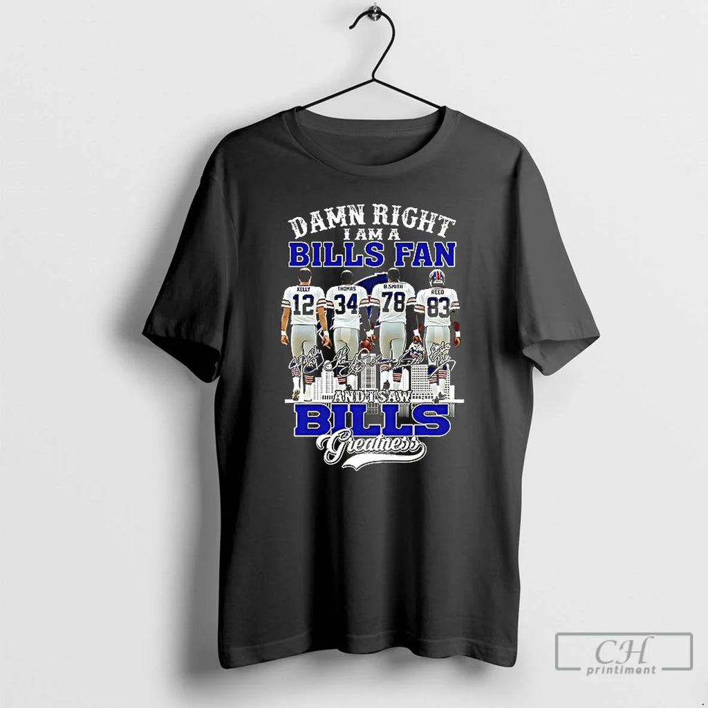 Premium Kelly Thomas Smith Reed Damn Right I Am A - Adult & Kids T-Shirts, Sweatshirts & Hoodies apparel design preview 1