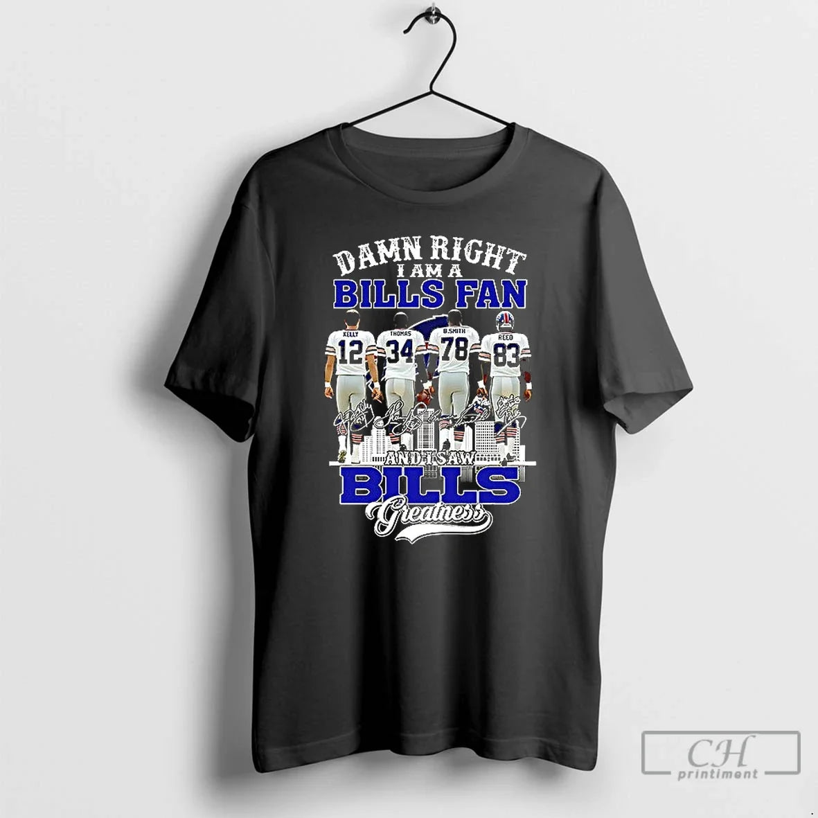 Premium Kelly Thomas Smith Reed Damn Right I Am A - Adult & Kids T-Shirts, Sweatshirts & Hoodies apparel design preview 1