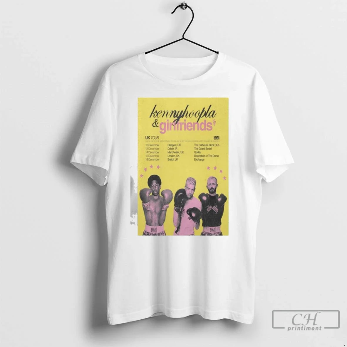 Premium Kennyhoopla Girlfriends Eu Uk Tour December - Adult & Kids T-Shirts, Sweatshirts & Hoodies apparel design preview 1